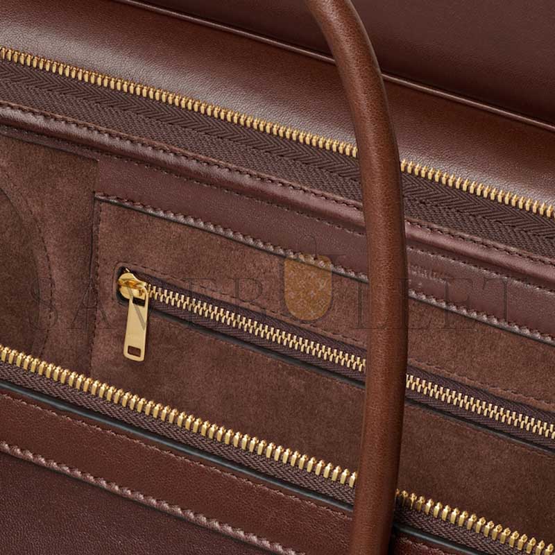 ce1i*e medium new lU*gage in s*pple shiny lambskin l100e3gw2.28bk (36*22*16cm)